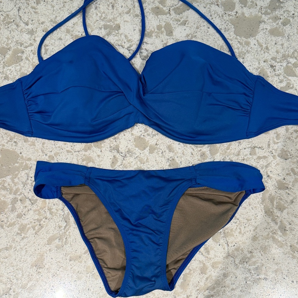 Victoria's Secret Royal Blue Bikini Set